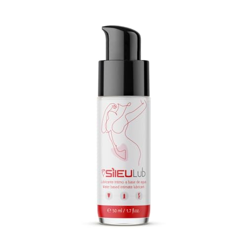 Sileu Lub – Lubricante Médico Hipoalergénico a Base de Agua – Larga Duración – No Pegajoso – Para Pieles Sensibles y Copas Menstruales – Bienestar Íntimo – Sin Parabenos – Clínicamente Testado – 50 ml