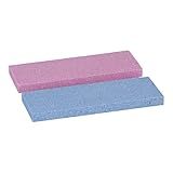 Alu Oxyd Stein Set für Ski und Snowboard Kante - 70x25x5mm