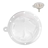 【Uso amplio】 Filtro de nylon de malla 100 para filtrar té, café, cereal, leche, jugo, vino, cerveza, etc.