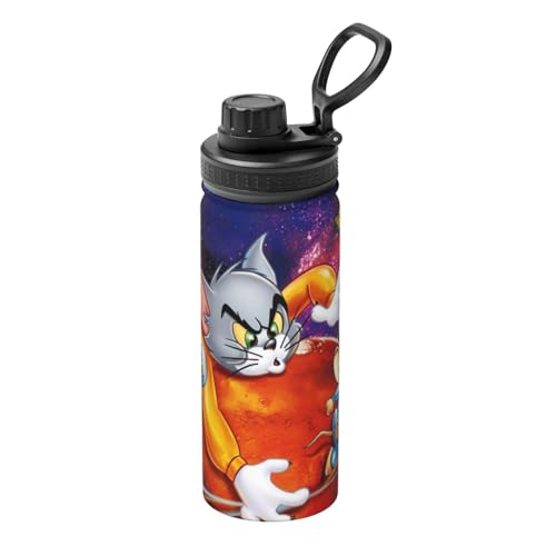 『新品未使用』トムとジェリー スケボー&amp;ステレンスボトルセット トムとジェリー ワンプッシュボトル480ml - TOM AND JERRY