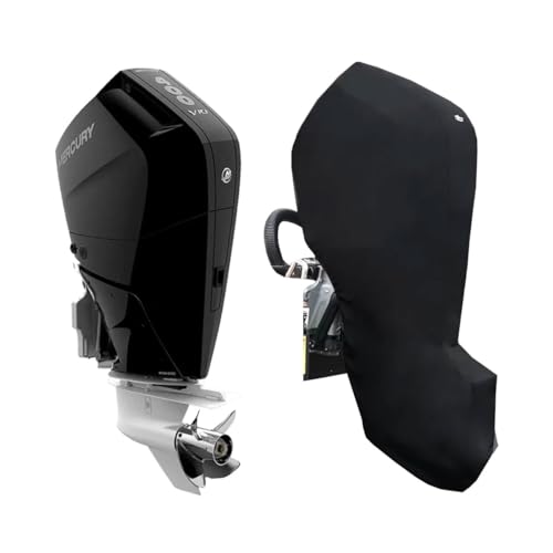 Oceansouth Custom Fit Full Covers for Mercury Outboard Engine (350HP, 400HP V10 5.7L (from 2023 up to 2024), Leg Length:20')