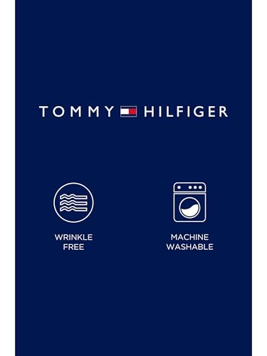 Tommy Hilfiger Men's Regular Fit Non Iron Gingham Dress Shirt - Amazon Exclusive