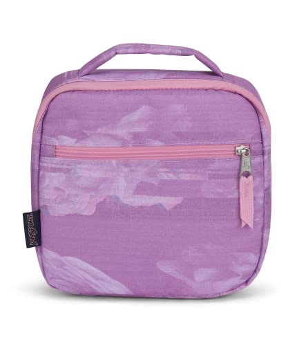 Jansport Lunch Break Insulated Cooler Bag - Leakproof Picnic Tote, Static Rose #TOP24