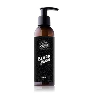 Beard Wash – Beard Shampoo for Men – Developed by Barbers, Made in Germany – 200 ml Beard Soap/Beard Moisturiser – Beard Conditioner for men – Beard Wash for men