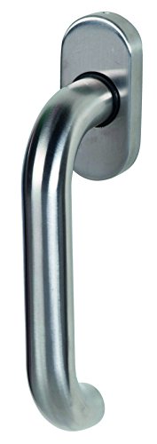 Preisvergleich Produktbild Alpertec 32861080K1 Edelstahl Fenstergriff Rita Stiftlänge 40 mm Fensterbeschlag Neu, für Fenster