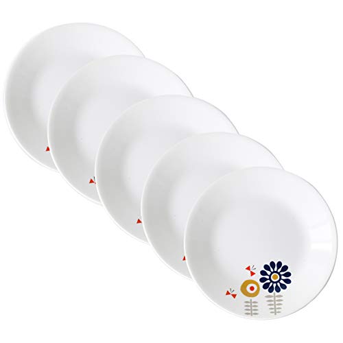 コレール 小皿 5枚セット 皿 プレート 割れにくい 軽量 電子レンジ対応 オーブン対応 食洗機対応 ケイユクッカ J106-KJKA CP-1722