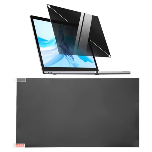 EBTOOLS 14 Inch Laptop Screen Protector, Blue Light Filter, Anti with UV Block, Reversible Glossy Matte, PET Material, Easy Install, for Laptops