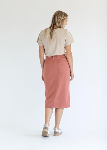Inherit Remi Skirt Stretchy True Fit Skirts for Women (Sizes 2-24) Multiple Lengths2