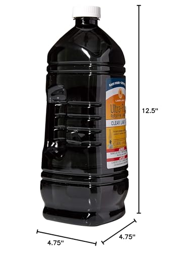 Image of Lamplight 3 /4 Gallon (100 oz) Ultra-Pure Lamp Oil - Liquid Paraffin Oil for Indoor use, sootless, smokeless and odorless, Emergency kit