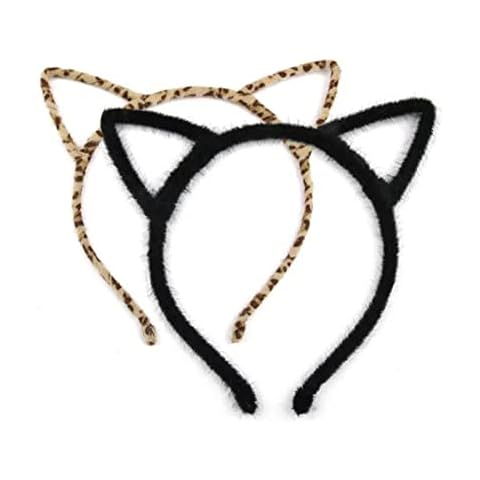 LOMYLM Cat Ears Headbands for All Ages Cover