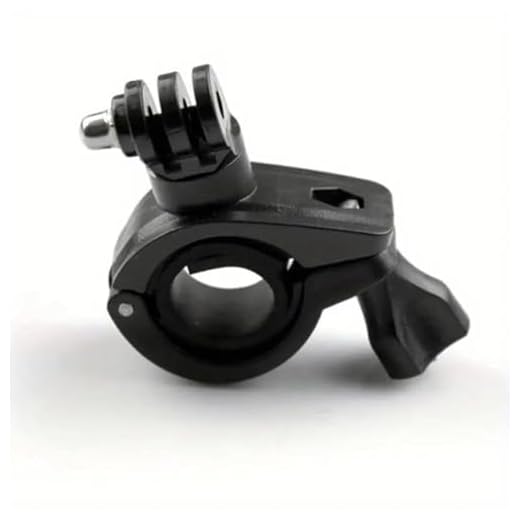 Suporte Barra Guidão Bike e Moto pCompatível com GoPro e Câmeras Similares