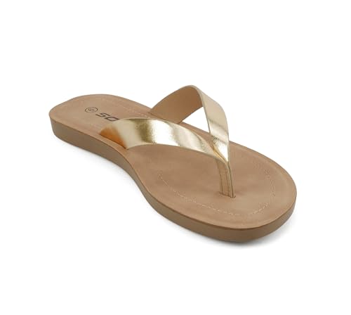 Image of Soda Shoes Women Flip Flops Basic Plain Slippers Thongs Sandals Strap Casual Beach Ella-S
