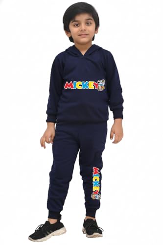 Image of Winter Sweatshirt or Hoodie with Lower Set | Kids clothing set for Boys(Pack of 1)