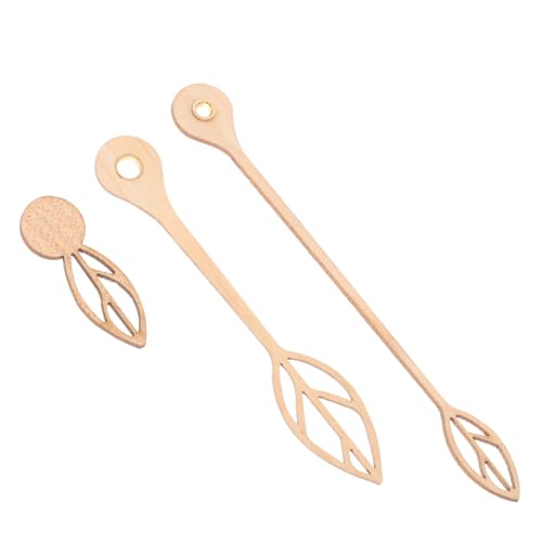 Toddmomy 掛け時計用 実木時計針 静音設計 秒針付き 交換用パーツ クラフト用 シンプルデザイン