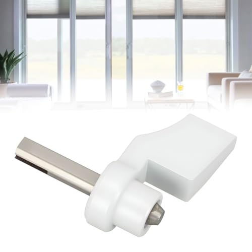 AUTOVIC Sliding Door Thumb Turn Door for Pella Interior Handles Lock Knob Black (White)