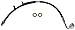 Dorman H622566 Front Driver Side Brake Hydraulic Hose Compatible with Select Chevrolet Models