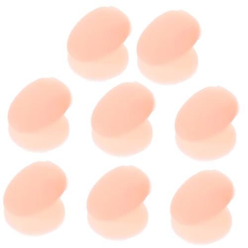 Didiseaon 8pcs Silicone Brush Covers Loss Lip Brush Covers Makeup Protective Lip Makeup Supplies
