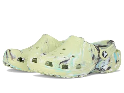 Image of Crocs Unisex-Child Classic Watercolor Marbled Clog