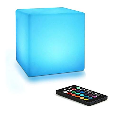 Mr.Go 4-inch LED Würfel Nachtlicht Farbwechsel Stimmungslicht Cover