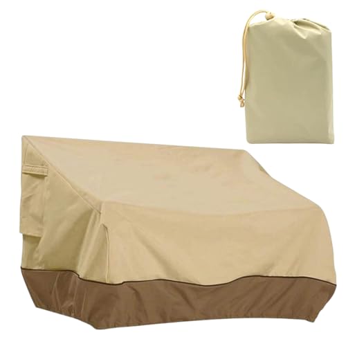 Waterdichte bankhoes voor buiten, waterdichte Oxford 210D waterdichte hoes voor tuinmeubelen of terras, terrasbankdeken, beschermhoes voor tuin (223 x 83 x 84 cm)