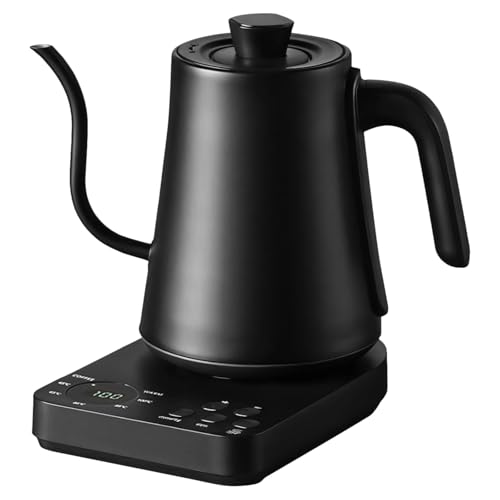 Tetera Eléctrica Gooseneck 1000ml Control Temperatura