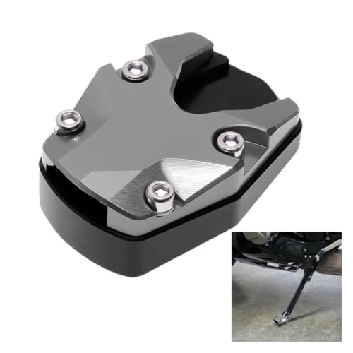 Extension de béquille moto élargisseur support latéral aluminium