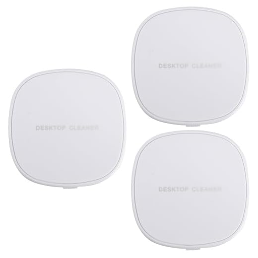 UKCOCO 3 Uds Aspiradora Portátil Mini Aspiradora Aspiradoras Inalámbricas Aspiradoras Pequeñas Aspiradora Inalámbrica Aspiradora De Escritorio USB Mini Barredora De Mesa Barredora De