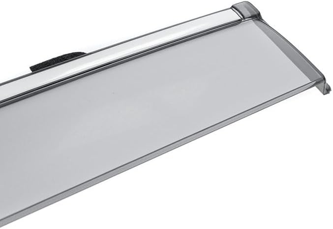 WellVisors Window Visors Wind Deflectors Compatible with Cadillac 2017-2026 XT5 with Chrome Trim Rain Guards 3-847CA006