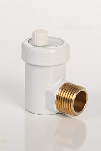 Preisvergleich Produktbild Schnellentlüfter Schnellentlüftungsventil Automatisch Design Weiss 1 / 2" (5, Eckversion)