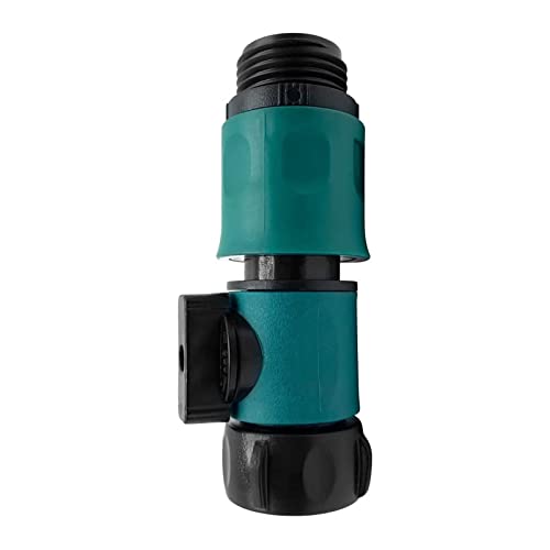 AJEYPMZ Connecteur Rapide pour Le Pipe d'irrigation du jar Adaptateur Robinet de Connexion de Connexion Rapide de 3/4" Cover