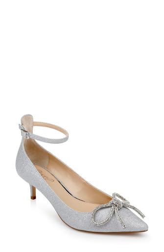 Jewel Badgley Mischka Geranium Kitten Heel Pump3