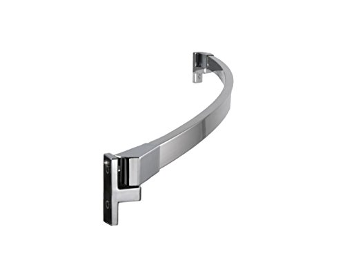 Preferred Bath Accessories 112-5SS-A Curved Shower Rod Adjustable 42" To 62", Chrome