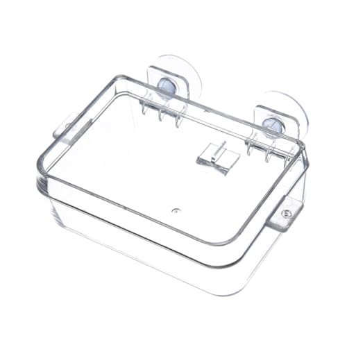 HOLIDYOYO 2Pcs Reptile Feeding Bowl Escape Design Easy to Dish for Lizards Bearded Dragons and Pets Reptile Supplies