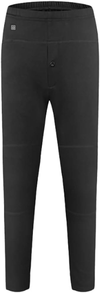 HSQSMWJ Thermal Pants Long Electrical Heated Pants For Men 2 Heating Zones Washable Thermal Legging Trousers