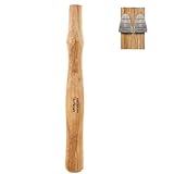 1 pack Wood Sledge hammer handle replacement for 2, 3 and 4 lb Complete Set with Wooden and Steel Wedges - Wood replacement ball pien hammer handle - Wood tool handle - Wooden handle hammers in bulk