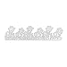 Produktbild FNKDOR Stanzschablone Scrapbooking Stanzmaschine Prägeschablonen Stanzen Schablonen Stanzformen, Zubehör für Sizzix Big Shot und andere Prägemaschine (I)