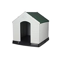 Amazon.co.jp: 犬小屋 屋外用 小型犬 大型犬 プラスチック屋外犬小屋