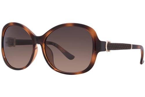 Salvatore Ferragamo Brown Gradient Butterfly Sunglasses SF744SLA 214 59