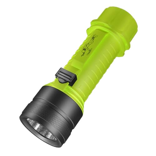 Linterna LED impermeable y potentes antorchas de buceo portátiles 4