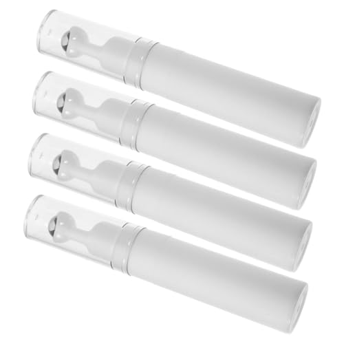 Ipetboom 4 Botellas De Crema Para Ojos En Rollo Botella De Perfume Con Bola De Rodillo Botellas Con Gotero Contenedor De Aceite Con Bola De Rodillo Botellas De Aceite Con Bola De