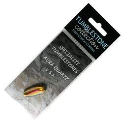 Sunset Aura Quartz Tumble Stone