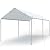 Quictent 10x20 ft Heavy Duty Carport Canopy Galvanized Car Tent Outdoor Garage Boat Shelter with Reinforced Structure, No Sidewall - White