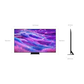 Samsung Smart TV 55'' QE55QN83FAUXZT Neo QLED 4K Mini LED, NQ4 AI Gen2 Processor, 4K AI Upscaling, AI Customization Mode, Dolby Atmos & OTS Lite, Simple Chamfer Design, 2025