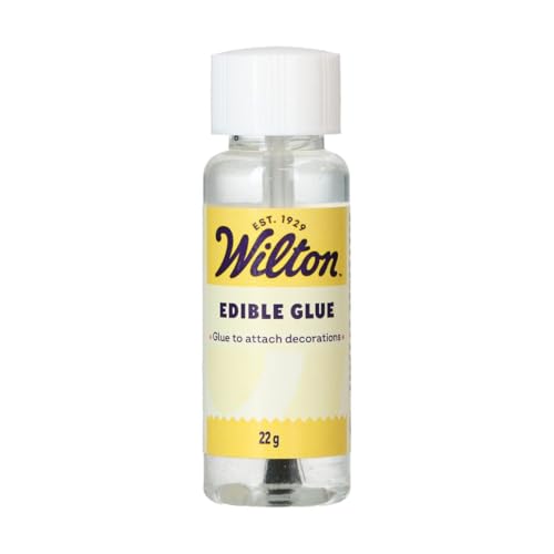 Wilton Edible Glue 22g: Colle Alimentaire pour Pâte à Sucre & Décoration de Gâteaux, Colle...
