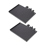 BESPORTBLE 2個音響トレイ マイクスタンドグッズ 製 ブラック ライブ放送 バーになマイク サウンドカード収納ラック