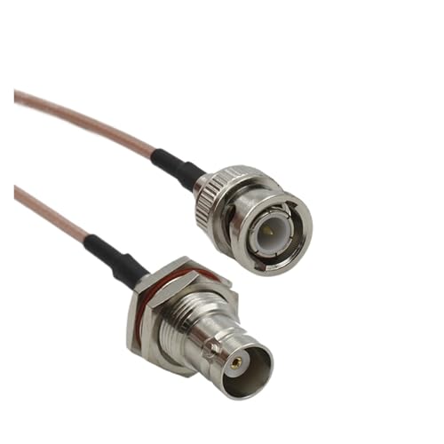 Kohak RG316 Q9 BNC�I�X-BNC���X�P�[�u�������W�����p�[�s�O�e�[���P�[�u������WiFi�A���e�i�����P�[�u��(100CM)