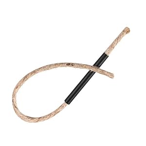 VORCOOL Survival Wick Hemp Cord Tinder Wick Fire Starter Rope Bellows Survival Tool for Outdoor Camping Hiking Backpack Equipment