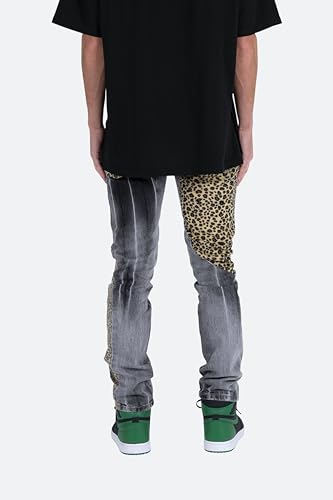mnml Men's D422 Leopard Straight Denim4