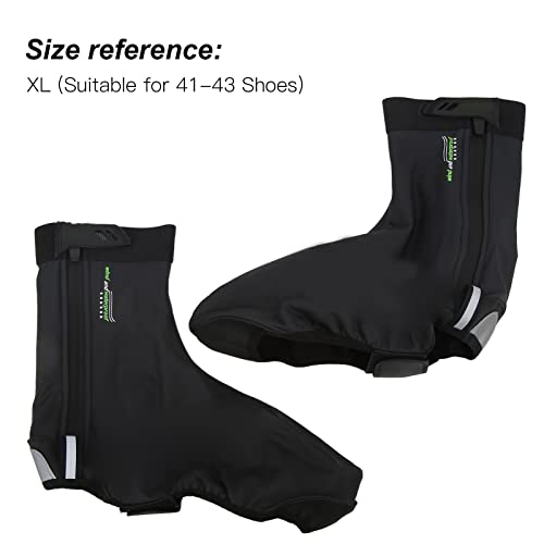 Cubiertas impermeables para zapatos de invierno, térmicas y reflectantes para ciclismo y actividades al aire libre, talla XL (para calzado 41-43) miniatura 6