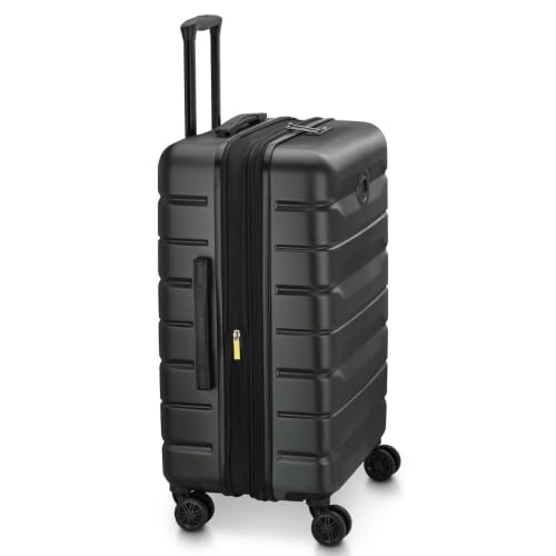 DELSEY Paris Air Armour Reisekoffer, Hartschale, ausziehbar, Schwarz , 3er-Set (55 x 35 x 20 cm), Klassisch – Ansicht 5